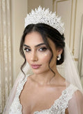 ANDAZITA-ORTAGETA | Anda Medium Zircon Crystal Bridal Crown