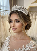 AZEZITA-ORTAGETA | Aze Medium Zircon Crystal Bridal Crown
