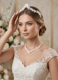 FABUZITA-INTAGETA | Fabu Zircon Crystal & Pearl Bridal Tiara