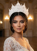 FERAKRITA-INTAGETA | Fera Crystal & Pearl Bridal Tiara
