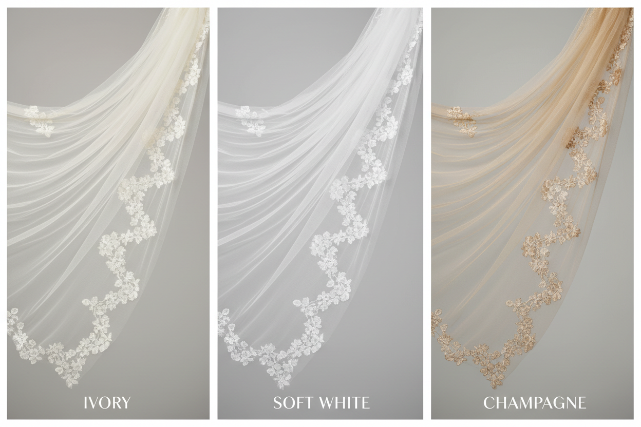 Fingertip Veil - 3 Colors
