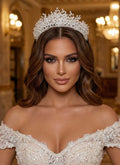 GALAZITA-GETA | Galata Medium Zircon Crystal Bridal Crown