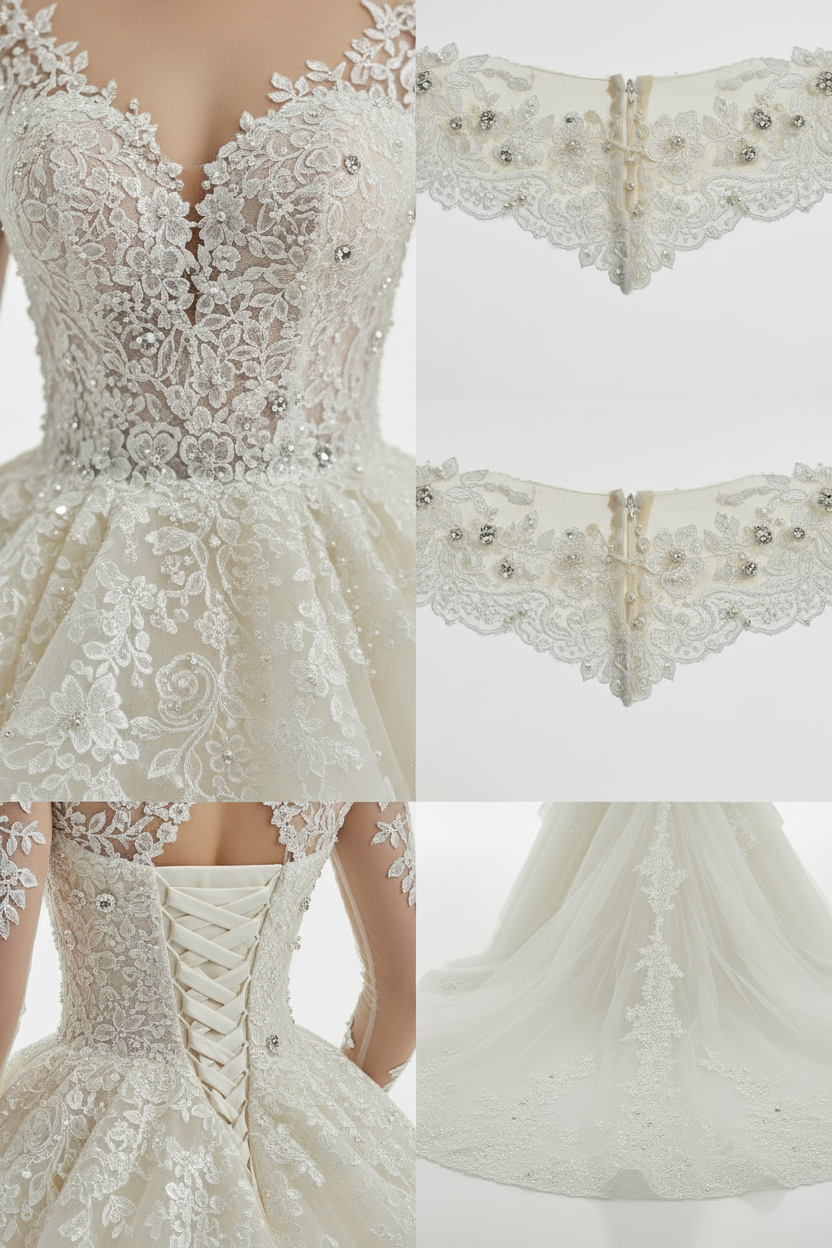 NIL-130-SOFT-IVORY-PRINCESS-BALL-GOWN-WEDDING-DRESS-BEADED-LACE-SWEETHEART-NECKLINE-OFF-SHOULDER-CRYSTAL-PEARL-BEADING-NATURAL-WAIST-CATHEDRAL-TRAIN-ROYAL-LUXURY--GULF-MODEST-FRONT-VIEW