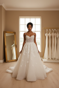 NIL-049 Pearl Corset Princess Gown – Wide Shot