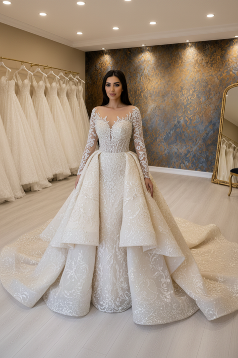 NIL للعرائس showroom فستان زفاف image three