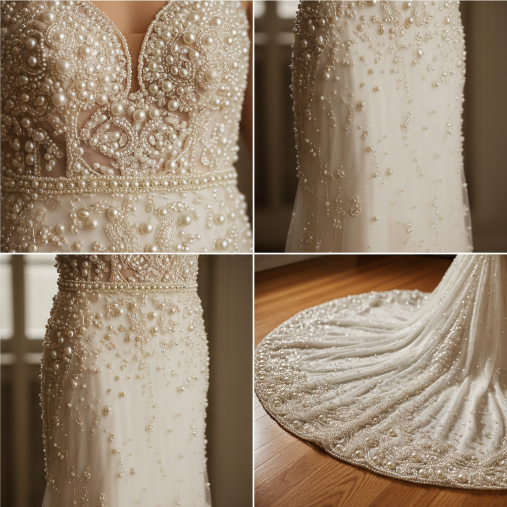 NIL-062 Parel Beading Detail Collage