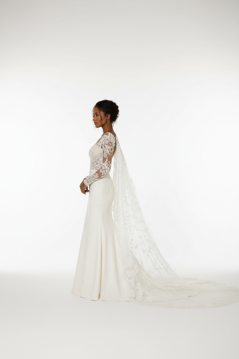 NIL-148 Side View with Veil