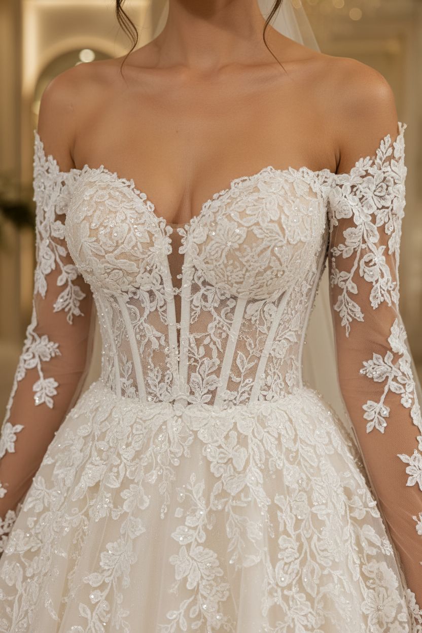 NIL-143 Close-Up Corset Detail
