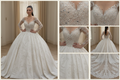 NNC-004 Off White Princess Ball Gown – Fabric and Lace Detail Panel – NIL Wedding Dress