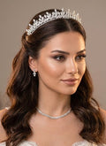 KARENZITA-GETA | Karen Small Zircon Crystal Bridal Tiara