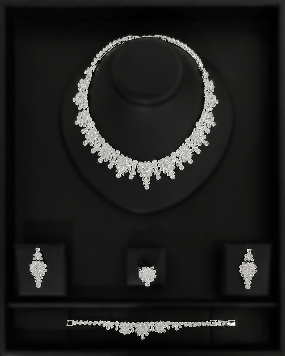 NNC-025 | Koor Zircon Stone Set Necklace