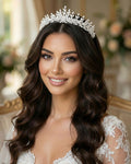 LAVINKZITA-GETA | Lavin Small Zircon Crystal Bridal Tiara