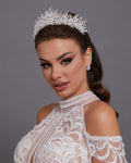 LAVINZITA-GETA | Lavin Zircon Crystal Bridal Crown