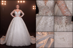 Malzeme ve Dantel Detay - NIL Brautkleid NNC069