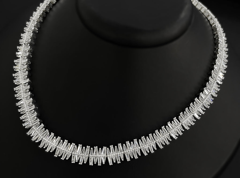 NNC-028 | Mara Zircon Stone Set Necklace