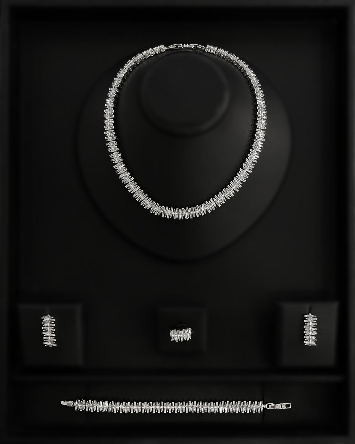 NNC-028 | Mara Zircon Stone Set Necklace