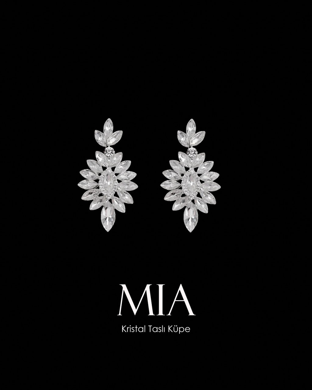 NNC-033 | Mia Crystal Stone Earrings